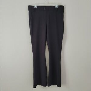 BETABRAND Classic Bootcut Dress Pants SIZE XL Petite Black Pull-On Yoga Pants